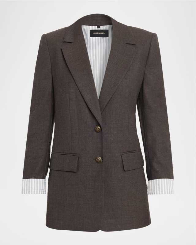 Forrest Single-Breasted Chain Jacket